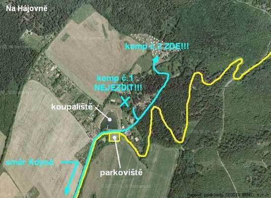 Kdyně 2006 - orthomapa