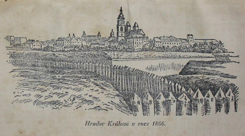 Hradec Krlov v roce 1866
