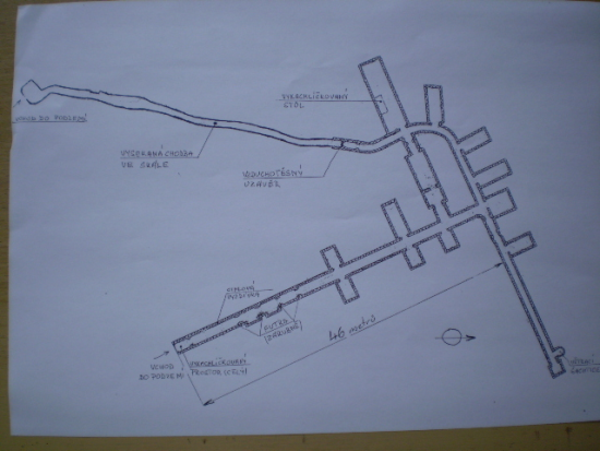 Tajemné podzemí - mapa